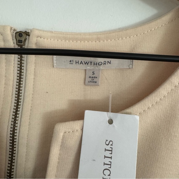 41 Hawthorn Sloane Colorblock A-LinePonte Shift Dress Size Small Old Money - Picture 7 of 10